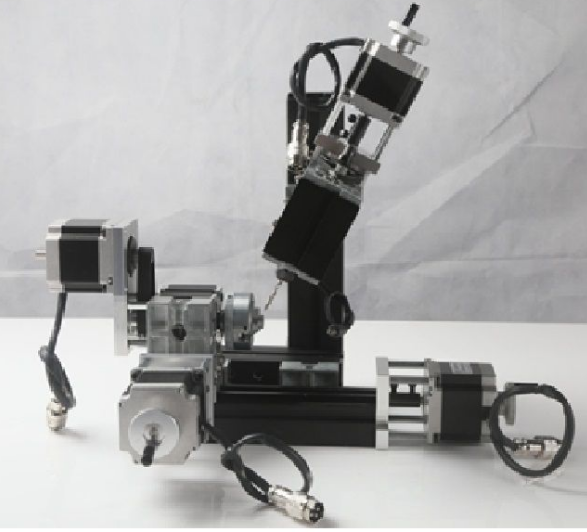 Станок фрезерный с ЧПУ модульный мини TRIOD MMM CNC5 Станки для заклепки тормозных колодок